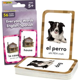 Teacher Created Resources® Everyday Words English / Spanish Flash Cards