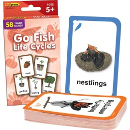 Edupress™ Go Fish: Life Cycles Flash Cards