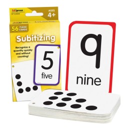Teacher Created Resources® Subitizing Flash Cards, Set of 56