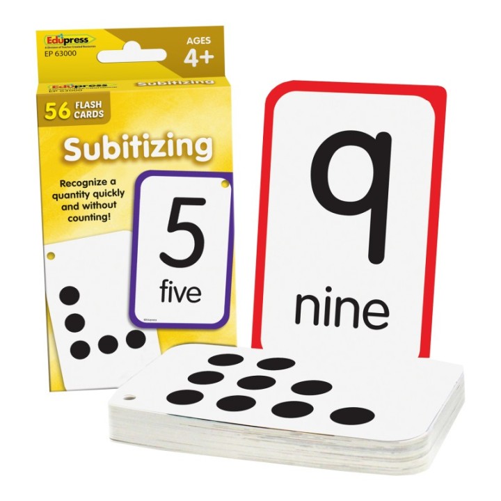 Teacher Created Resources® Subitizing Flash Cards, Set of 56