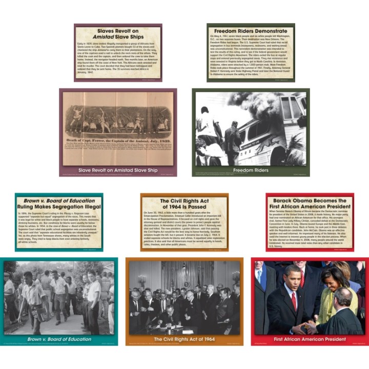 Teacher Created Resources® Black History Events Accents, Pack of 48