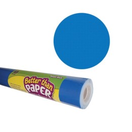 Teacher Created Resources® Better Than Paper® Bulletin Board Roll, 4' x 12', Royal Blue, 4 Rolls