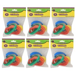 Teacher Created Resources® Paw Prints Wristbands, 10 Per Pack, 6 Packs
