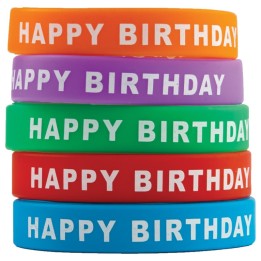 Teacher Created Resources® Happy Birthday Wristbands, Pack of 10