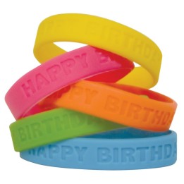 Teacher Created Resources® Happy Birthday 2 Wristband Pack, Pack of 10