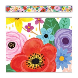 Teacher Created Resources® Wildflowers Straight Border Trim, 35 Feet