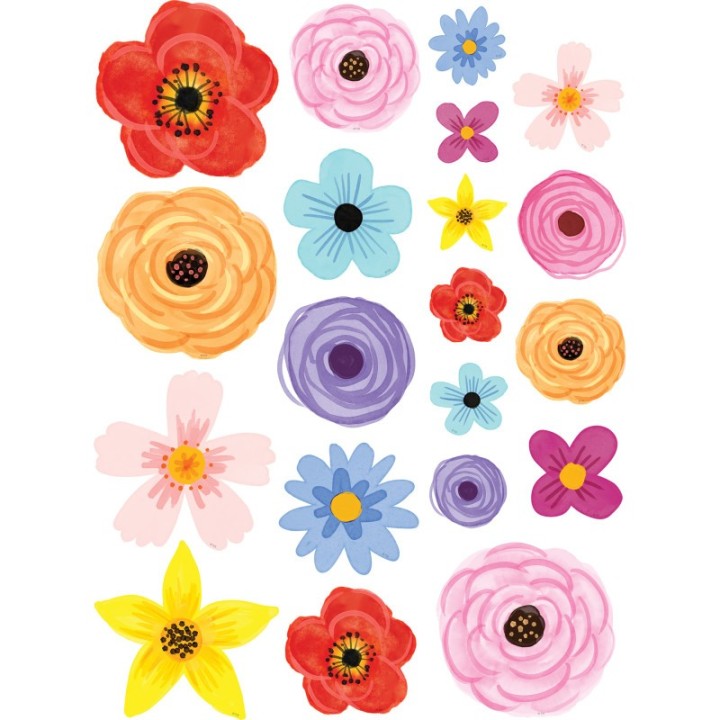 Teacher Created Resources® Wildflowers Accents - Assorted Sizes, Pack of 60