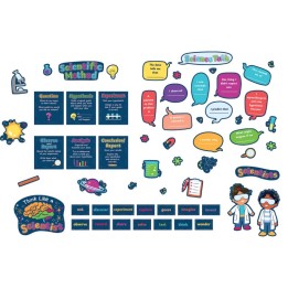 Teacher Created Resources® Science Talk Bulletin Board Set, 60 Pieces