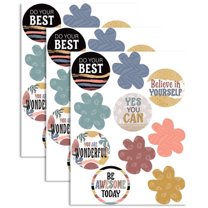 Teacher Created Resources® Wonderfully Wild Accents, 30 Per Pack, 3 Packs