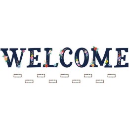 Teacher Created Resources® Wildflowers Welcome Bulletin Board Set, 55 Pieces