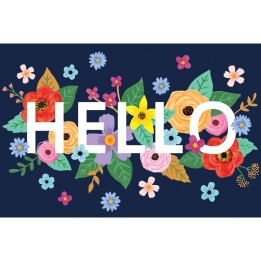 Teacher Created Resources® Wildflowers Hello Postcards, Pack of 30