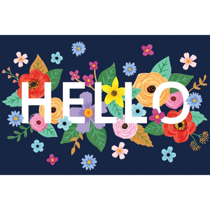 Teacher Created Resources® Wildflowers Hello Postcards, Pack of 30