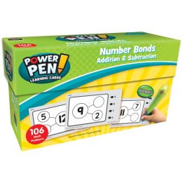 Teacher Created Resources® Power Pen® Learning Cards: Number Bonds - Addition & Subtraction