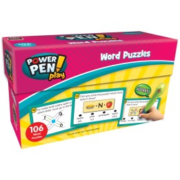 Teacher Created Resources® Power Pen® Play: Word Puzzles, Grade 1-2