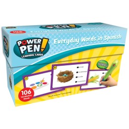 Teacher Created Resources® Power Pen® Learning Cards: Everyday Words in Spanish
