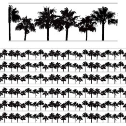 Teacher Created Resources® Coco Palms Straight Border Trim, 35 Feet Per Pack, 6 Packs