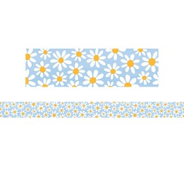 Teacher Created Resources® Daisies Straight Border Trim, 35 Feet