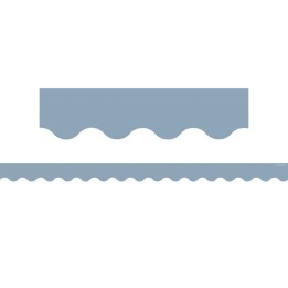 Teacher Created Resources® Cottage Blue Scalloped Border Trim, 35 Feet