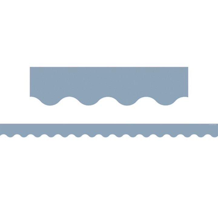 Teacher Created Resources® Cottage Blue Scalloped Border Trim, 35 Feet
