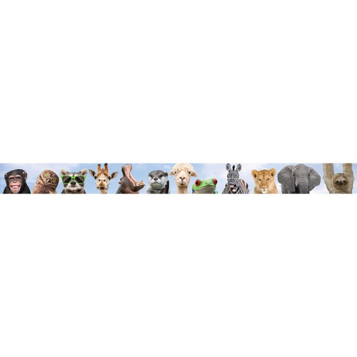Teacher Created Resources® Go Wild Animals Straight Border Trim, 35 Feet