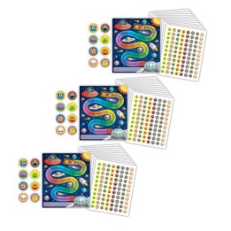 Teacher Created Resources® Out of this World Reward Trackers with Stickers, 3 Packs