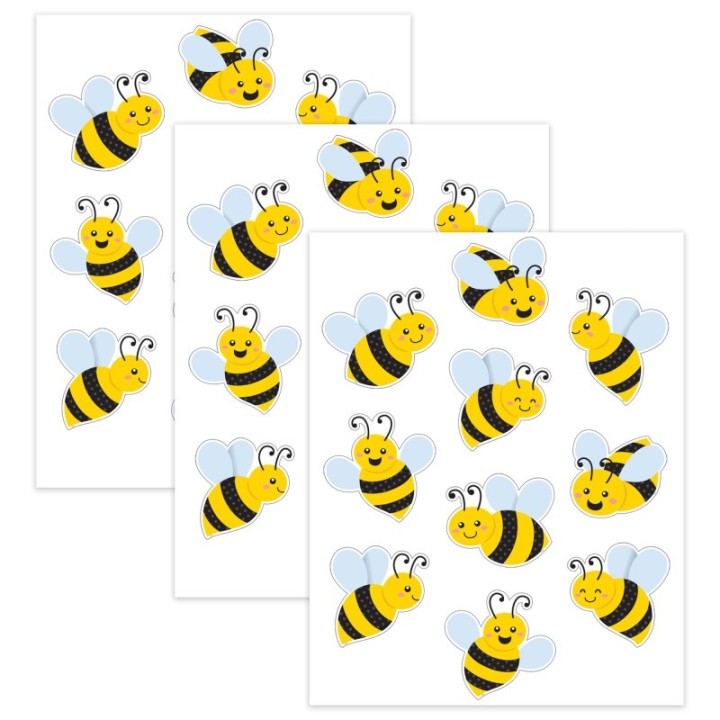 Teacher Created Resources® Buzzing Bees Accents, 30 Per Pack, 3 Packs