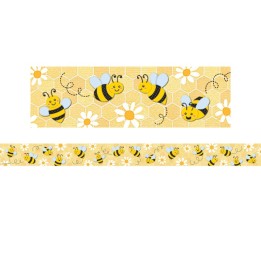 Teacher Created Resources® Buzzing Bees Straight Border Trim, 35 Feet