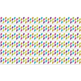Teacher Created Resources® Brights 4Ever Lightning Bolts Straight Border Trim, 35 Feet Per Pack, 6 Packs