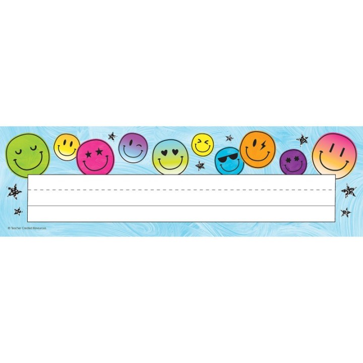 Teacher Created Resources® Brights 4Ever Flat Name Plates, Pack of 36