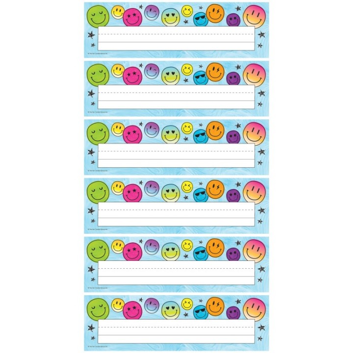 Teacher Created Resources® Brights 4Ever Flat Name Plates, 36 Per Pack, 6 Packs