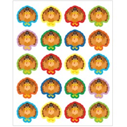 Teacher Created Resources® Turkeys Stickers, Pack of 72
