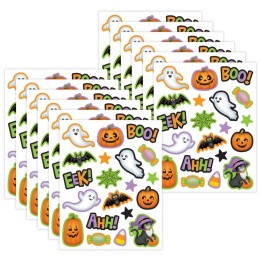 Teacher Created Resources® Halloween Stickers, 120 Per Pack, 12 Packs