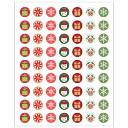 Teacher Created Resources® Winter Holiday Mini Stickers, Pack of 378