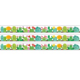 Teacher Created Resources® Happy Cactus Crew Die-Cut Border Trim, 35 Feet Per Pack, 3 Packs