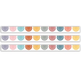 Teacher Created Resources® Happy Cactus Crew Fiesta Die-Cut Border Trim, 35 Feet Per Pack, 3 Packs
