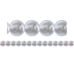 Teacher Created Resources® Disco Balls Die-Cut Border Trim, 35 Feet
