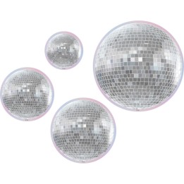 Teacher Created Resources® Disco Balls Accents, Assorted Sizes, Pack of 60