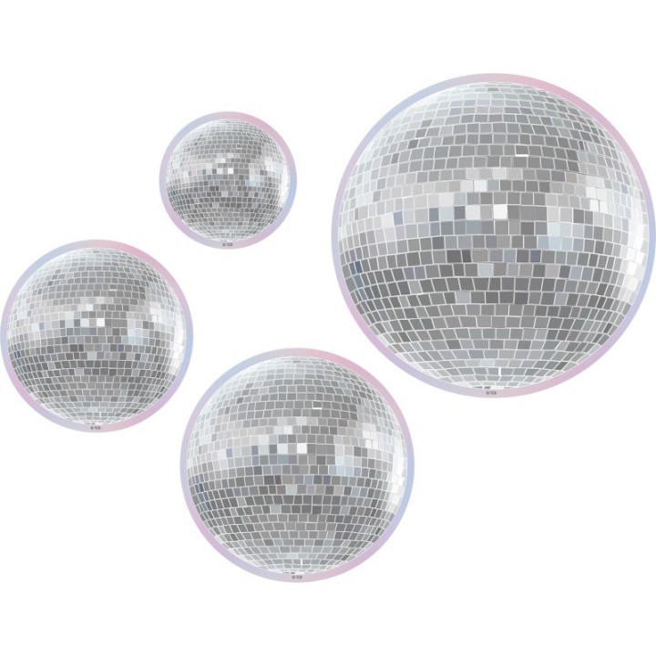 Teacher Created Resources® Disco Balls Accents, Assorted Sizes, Pack of 60