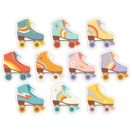 Teacher Created Resources® Roller Disco Skates Accents, Pack of 30