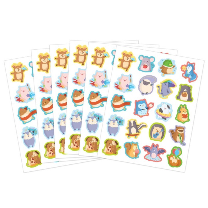 Teacher Created Resources® Cute Critters Stickers, Pack of 120