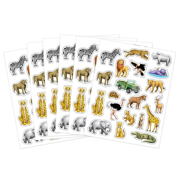 Teacher Created Resources® Safari Stickers, Pack of 120