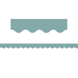 Teacher Created Resources® Calming Blue Scalloped Border Trim, 35 Feet