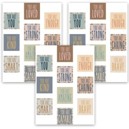 Teacher Created Resources® Everyone is Welcome Positive Affirmations Accents, 30 Per Pack, 3 Packs