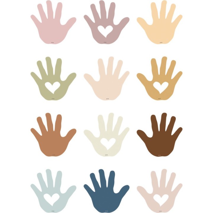 Teacher Created Resources® Everyone is Welcome Helping Hands Mini Accents, Pack of 36