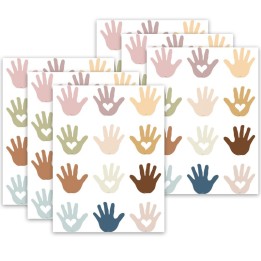 Teacher Created Resources® Everyone is Welcome Helping Hands Mini Accents, 36 Per Pack, 6 Packs