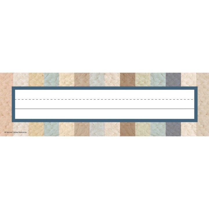 Teacher Created Resources® Everyone is Welcome Flat Name Plates, Pack of 36