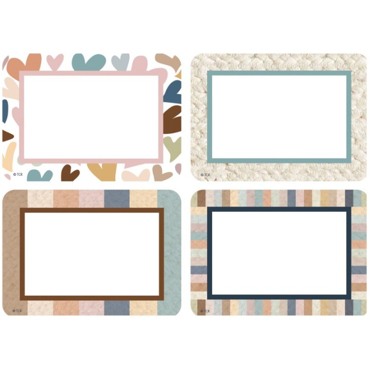 Teacher Created Resources® Everyone is Welcome Name Tags/Labels - Multi-Pack, Pack of 36