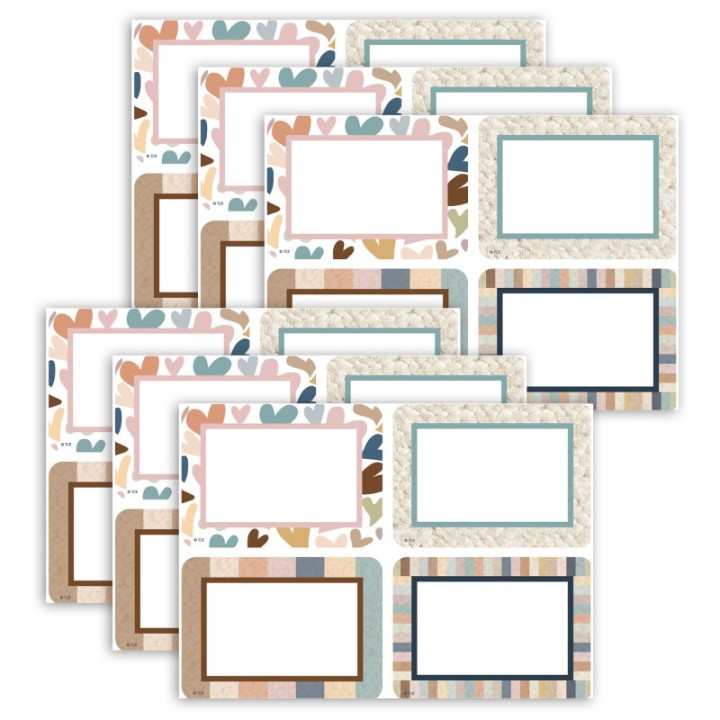 Teacher Created Resources® Everyone is Welcome Name Tags/Labels, 36 Per Pack, 6 Packs
