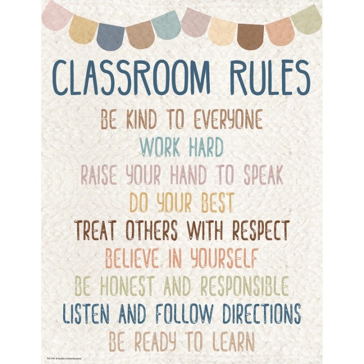 Teacher Created Resources® Everyone is Welcome Classroom Rules