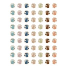 Teacher Created Resources® Everyone is Welcome Helping Hands Mini Stickers, Pack of 378